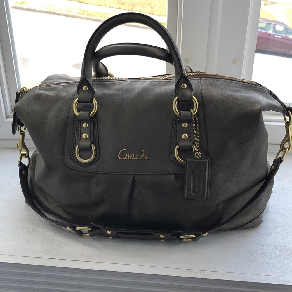 Coach Madison Sabrina Large Leather Satchel